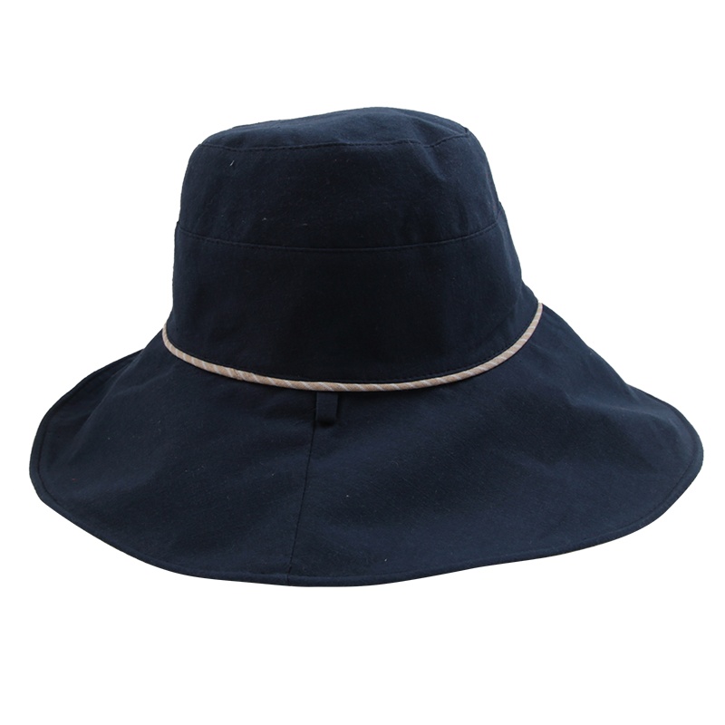 上海故事夏季遮阳防晒大檐渔夫帽女韩版时尚潮百搭网红款大沿帽子