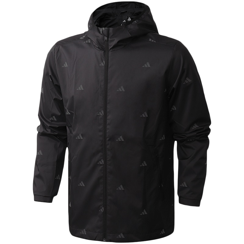 阿迪达斯男服外套夹克防风服休闲运动服FM9403