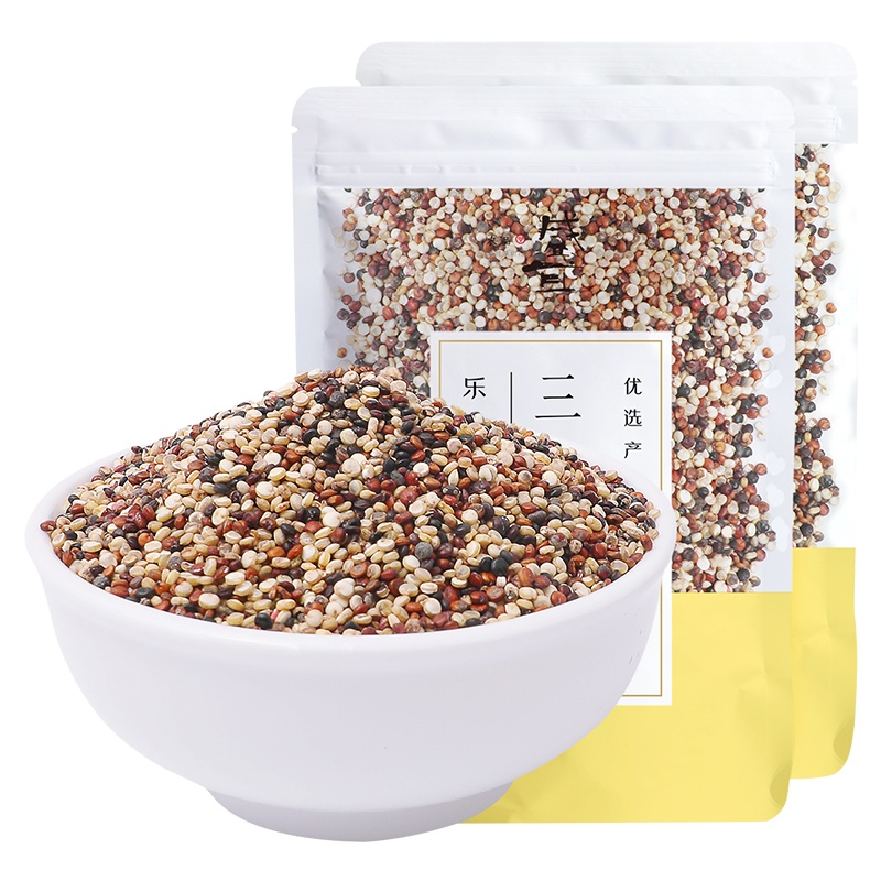 盛耳 三色藜麦400g×2袋 藜麦米白红黑三色藜麦东北杂粮粗粮