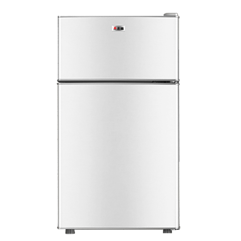 志高(CHIGO) 43升 两门小冰箱 银色 冷藏冷冻 双门双温小冰箱