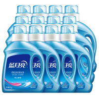 蓝月亮 洗衣液机洗1kg*12瓶整箱装薰衣草香亮白增艳