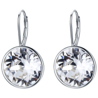 佰色传情性新款潮高级感法式纯银耳坠女气质耳扣气质网红水晶耳饰