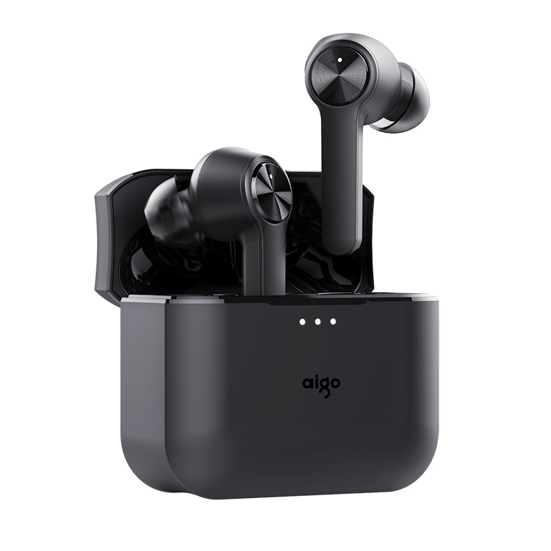 TWS双耳真无线蓝牙耳机 防水语音助手降噪 迷你小型跑步运动 入耳挂耳式 触控触摸按键 苹果华为安卓通用 爱国者T09