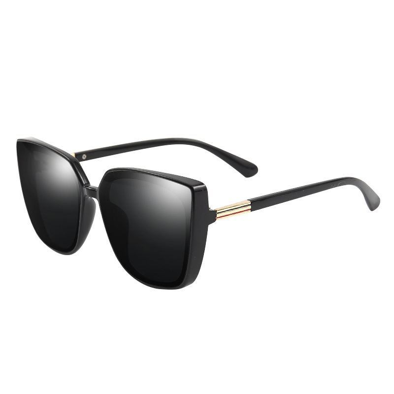 好奇欧美太阳镜女显瘦潮2020新款方大框ins眼镜超酷墨镜大脸