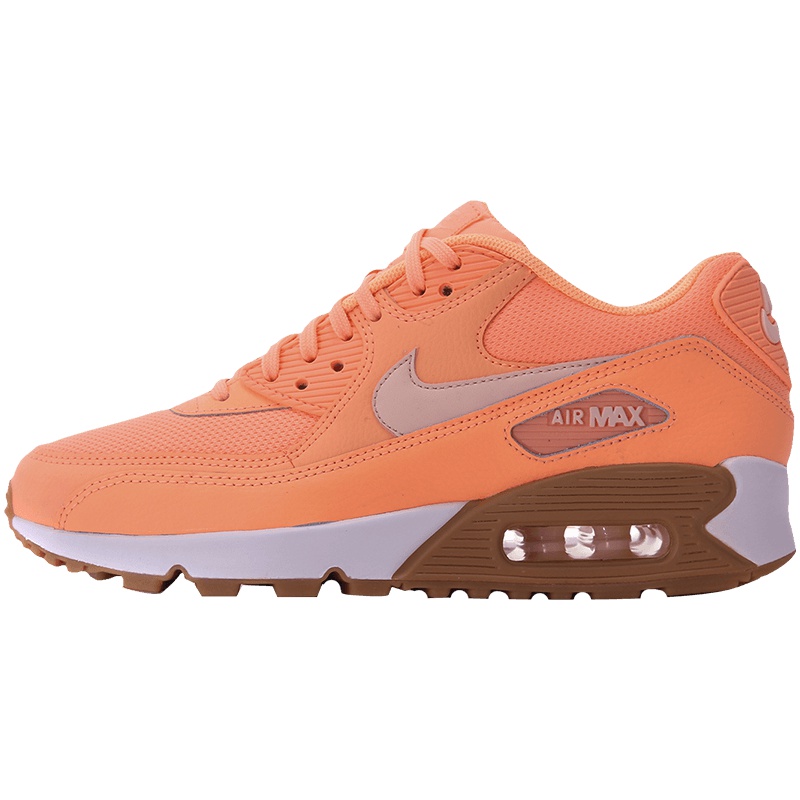 Nike耐克女鞋板鞋AIR MAX 90透气运动休闲鞋325213 橙色 36码