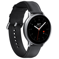 三星(SAMSUNG)Galaxy Watch Active2 伯爵黑 智能手表 蓝牙通话+50米防水+移动支付 钢制44mm