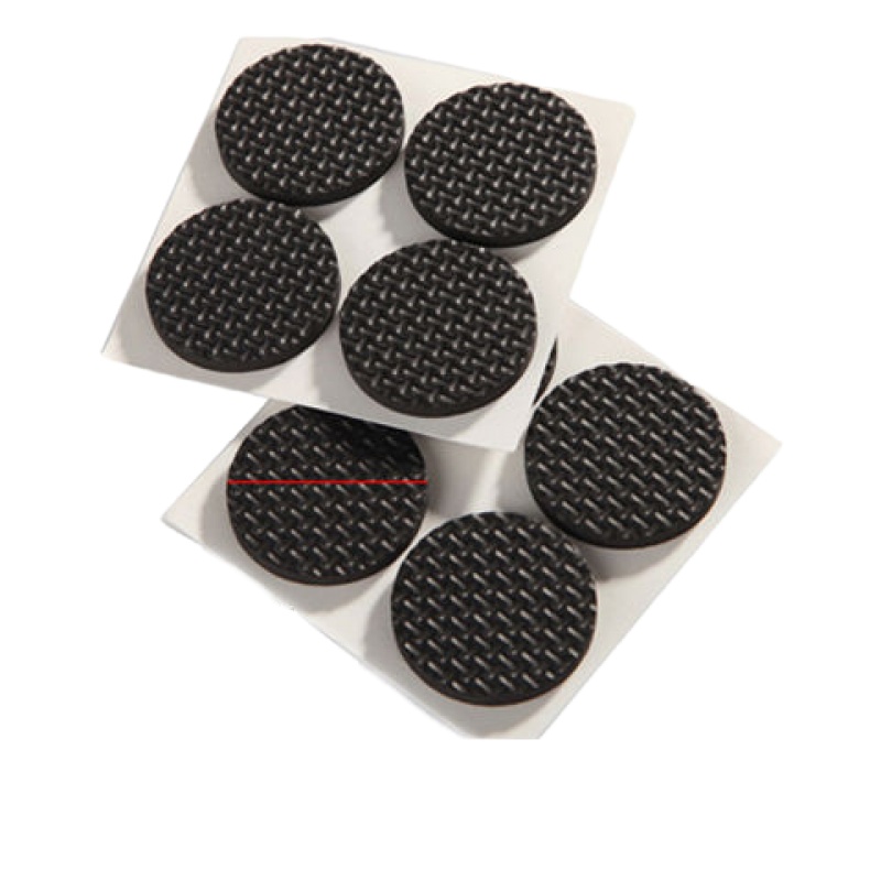 圆形直径3.8*3.8cm16片 【多尺寸】加厚椅子脚垫家具保护垫防滑桌脚垫静音自黏胶防贴