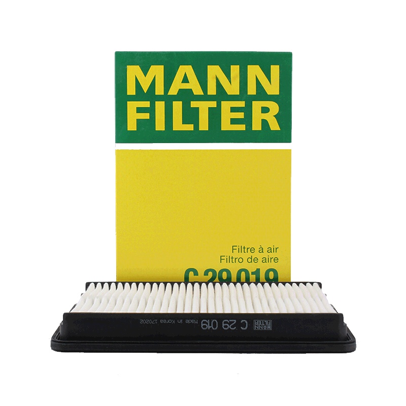 曼牌(MANN)空气滤C29019适配13款胜达 2.2T 柴油版/13-14款索兰托 2.2T柴 CRDi