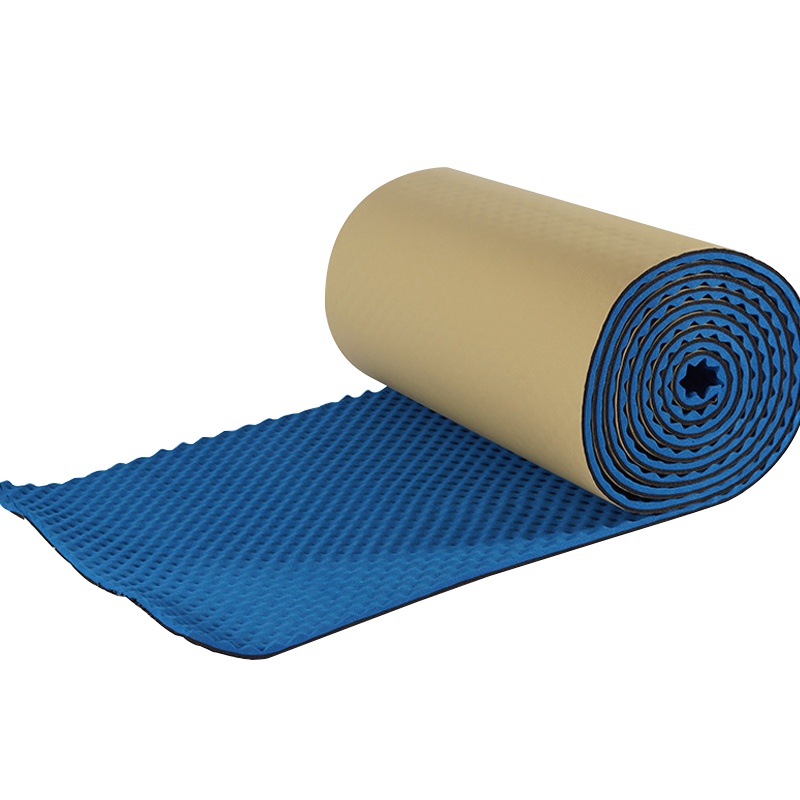 海斯迪克 HK-593 隔音防水棉 吸音棉隔音板阻燃ktv录音棚隔音板防水棉 蓝色 1×5m 厚3cm(实厚2.5cm)