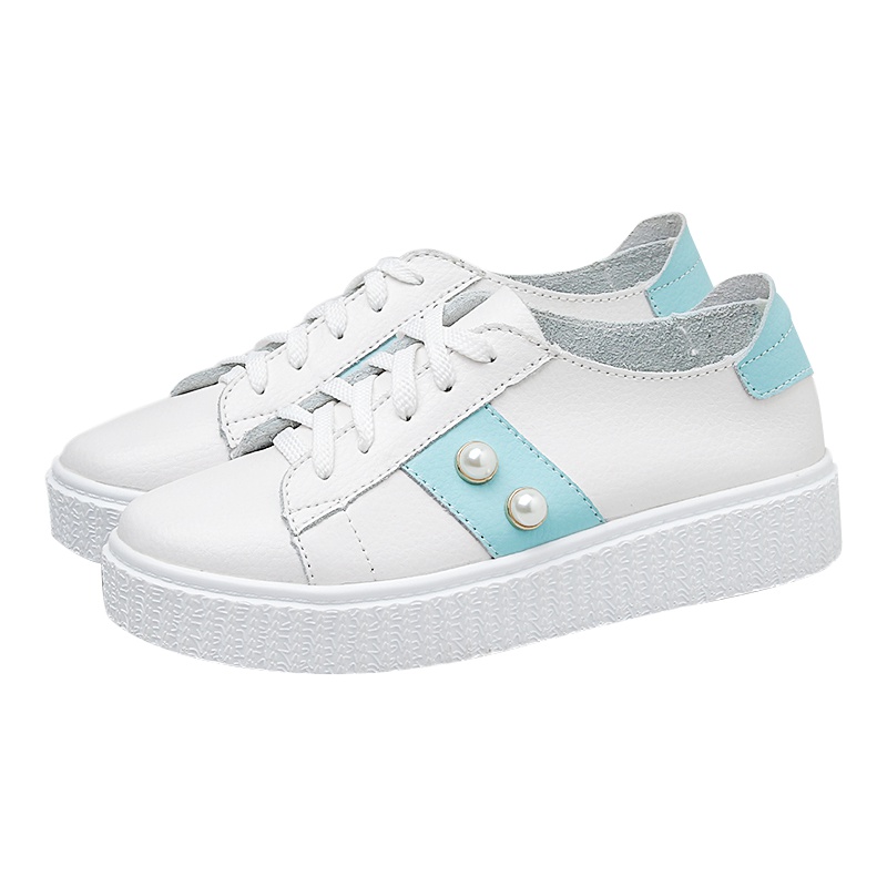 朴尼斯(Pounise)休闲鞋女韩版经典小白鞋学生时尚运动鞋 FZ59-725