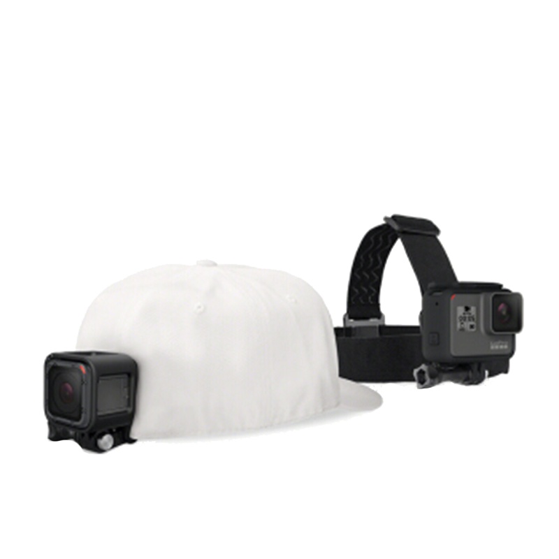 GOPRO 头带+QuickClip可调节hero 6/7/8/9/10运动摄像机相机配件 原装头带+QuickClip