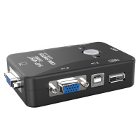 迈拓维矩(MT-viki) KVM切换器VGA 打印共享器 4进 2进1出 2口 4口 2口 MT-201UK-CH配线