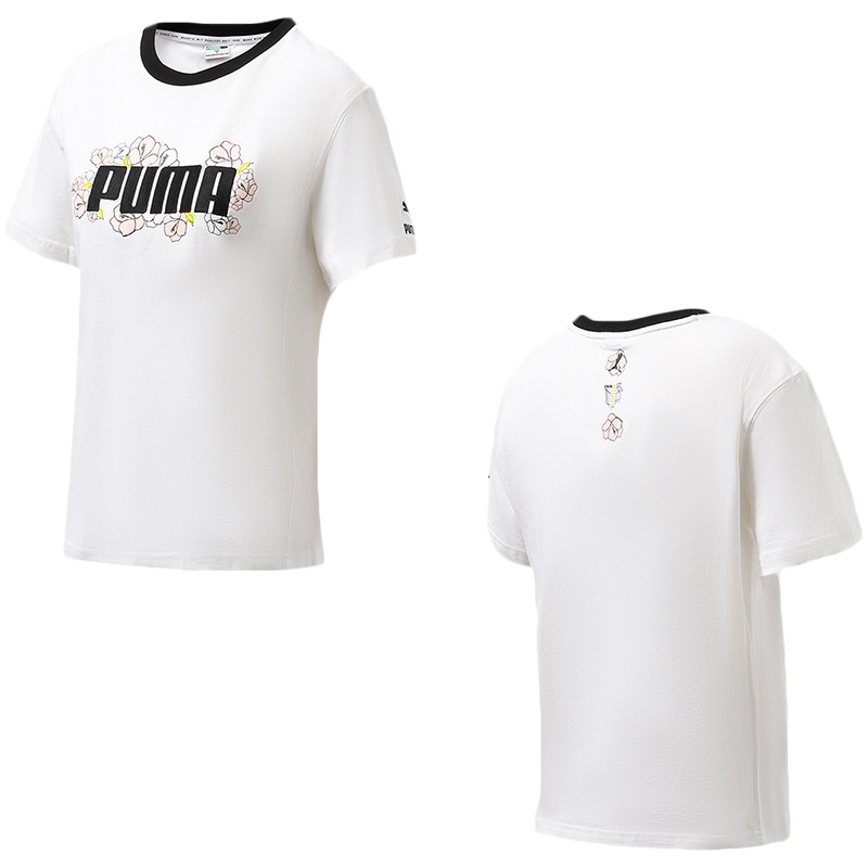 PUMA彪马女装运动服休闲短袖T恤