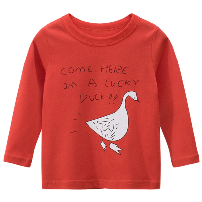 品牌童装秋季新款女童长袖T恤宝宝服装直销ins元氣小猴STRONG MONKEY