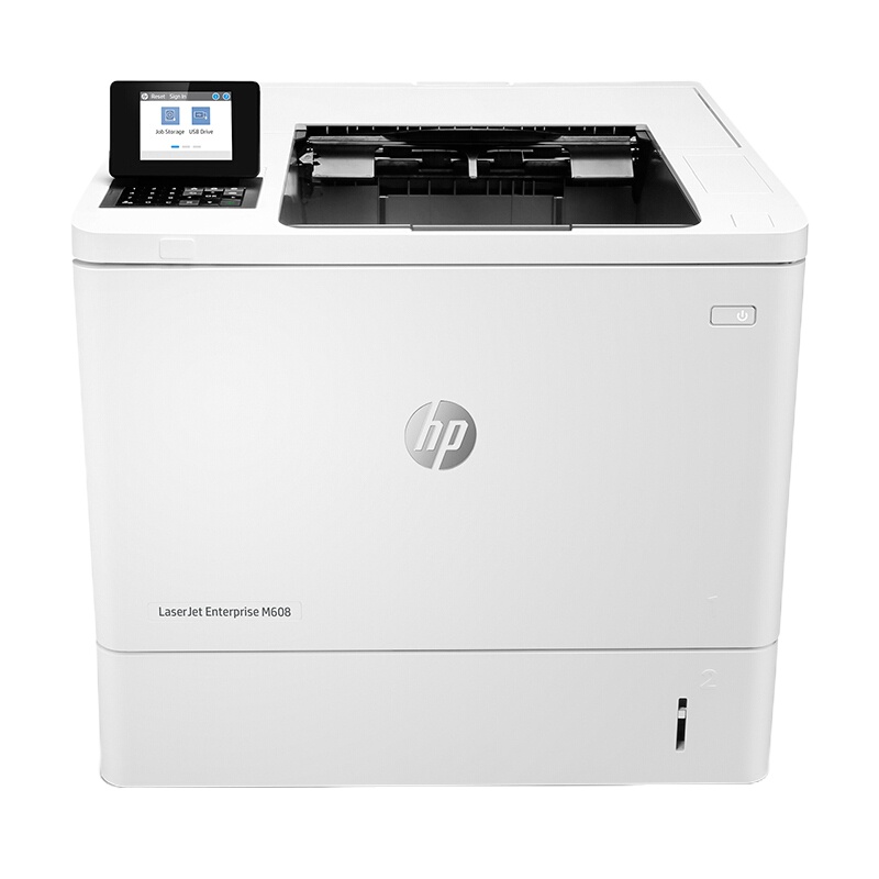 惠普(HP) LaserJet Enterprise M608n 黑白激光打印机 有线网络 代替M605n