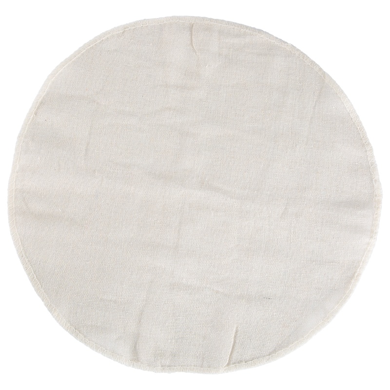 美厨(maxcook)纯棉蒸笼布 蒸馒头布笼屉布 直径40cm 10片装 MCPJ117