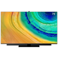 华为智慧屏 V75 HEGE-570 75英寸4K超高清人工智能液晶电视 4+64GB 教育 120Hz高刷新率 星际黑