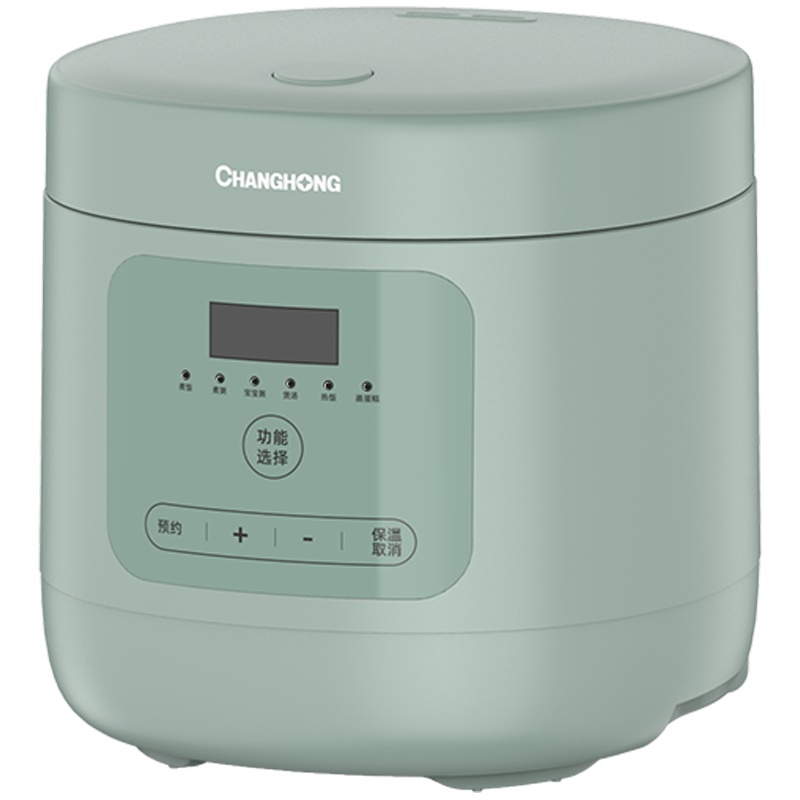 长虹(CHANGHONG)电饭煲 家用2.5升/L 1-2-3人 12小时预约 6大功能 蒸蛋糕电饭锅CFB-25TC1