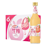 宏宝莱 生榨果汁(水蜜桃) 300ml*12玻璃瓶装
