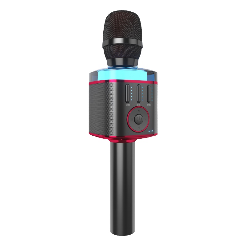 屁颠虫(Hifier)X9无线话筒音响一体麦克风电视KTV家用全民K歌神器手机蓝牙唱歌内置声卡直播设备套装通用 黑色标配