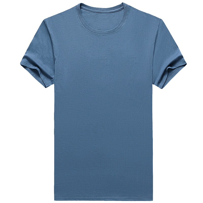 袋鼠(DAISHU)男款圆领纯色夏款T恤