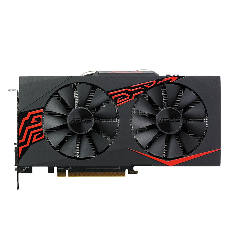 攀升 华硕 RX580 4G升8G 2048sp台式机电脑独显 独立显卡 AMD全新吃鸡游戏独立显卡