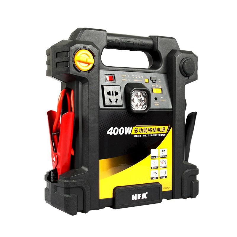 汽车多功能应急启动电源 SCP-5034 400W逆变器充气泵应急启动USB输出应急照明(台)