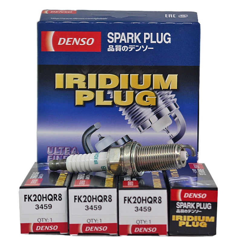 电装(DENSO)铱金.原配火花塞FK20HQR8适配15-16款亚太沃尔沃XC60/16-17款沃尔沃V60(5支装)