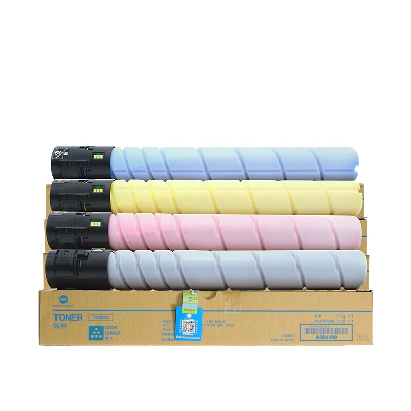 [精选]柯尼卡美能达(KONICA MINOLTA)墨粉原装正品TN324K /324Y /324M /324C墨粉