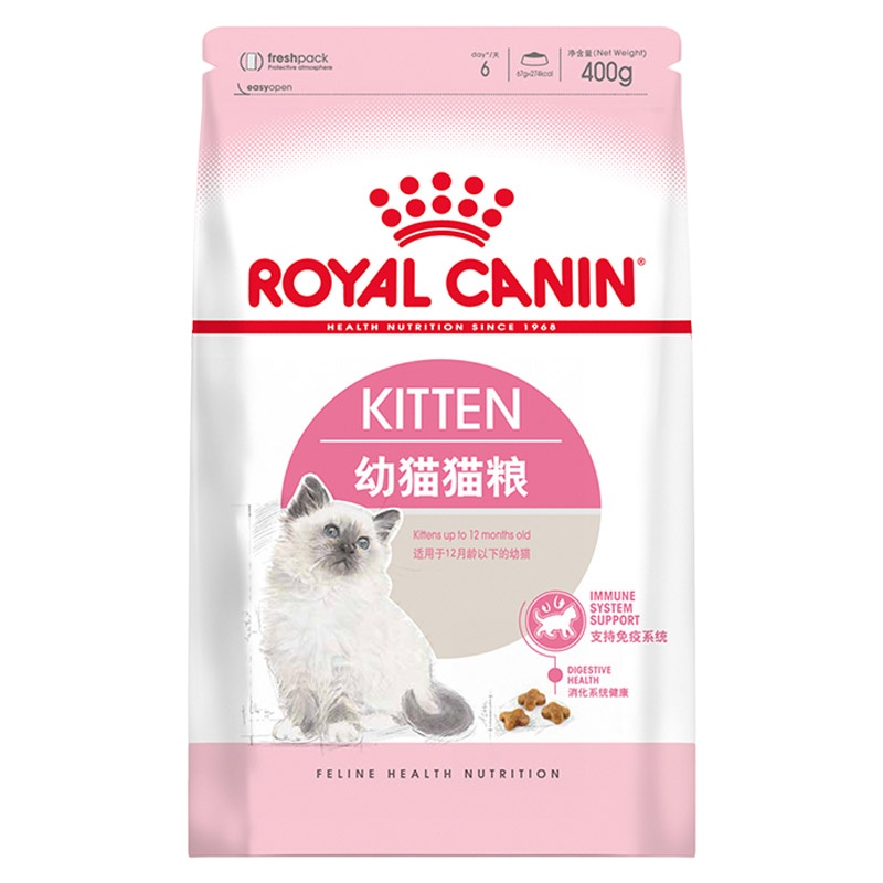 皇家猫粮 幼猫猫粮K36-12月龄以下400g幼猫主粮奶糕粮