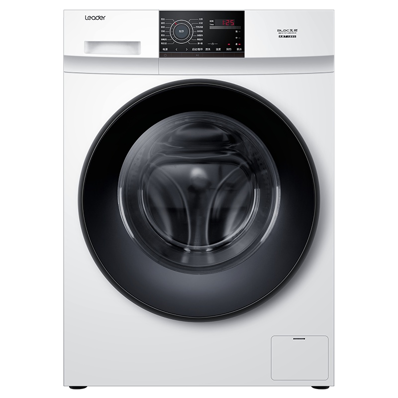 统帅(Leader)海尔出品 10公斤 大容量 变频滚筒洗衣机 巴氏杀菌洗 高温筒自洁 1级能效 @G1012B36W