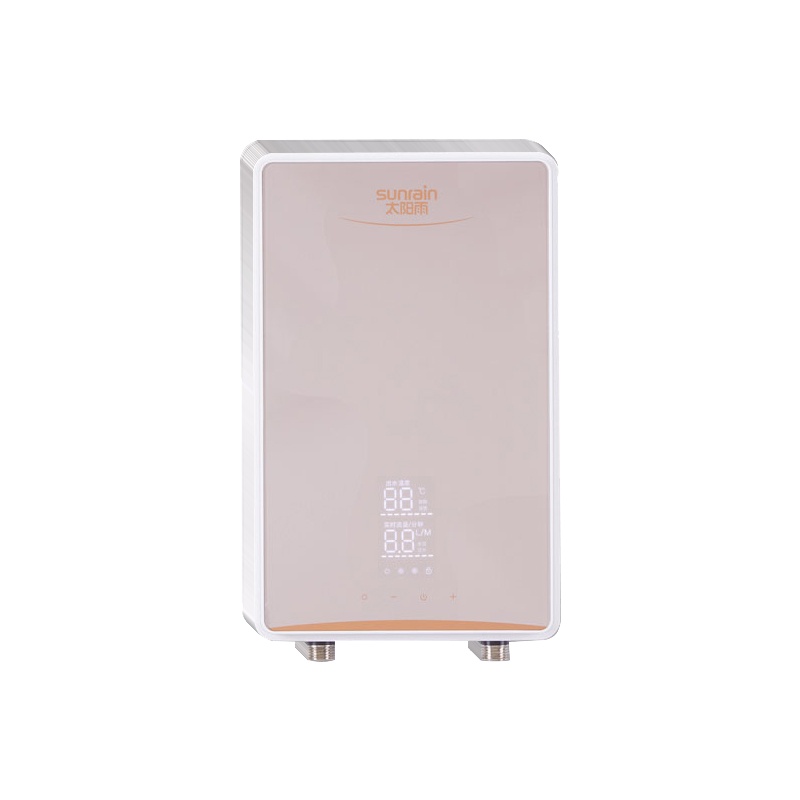 太阳雨快热式电热水器 T-K701 智能恒温免储水式家用小型即开即用节能省电热水器 金色