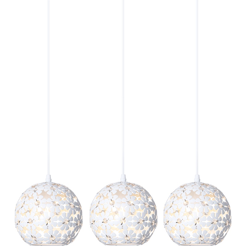 雷士照明(NVC)LED餐厅灯 吧台灯 装饰吊灯 简约现代铁艺镂空餐吊灯饰灯具