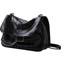 Viney包包2020新款潮网红真皮链条包斜挎包女大容量百搭ins单肩包