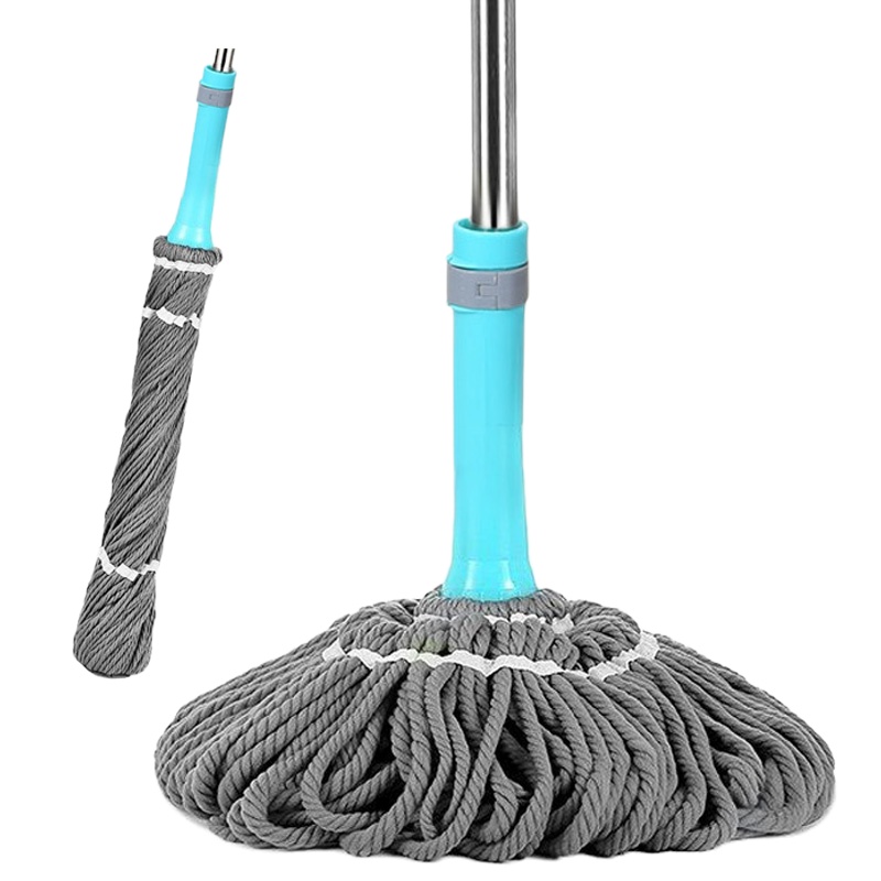 企购优品雅高 拧水拖把 必卡锁自拧水拖把 旋转拧水拖把免手洗墩布拖布