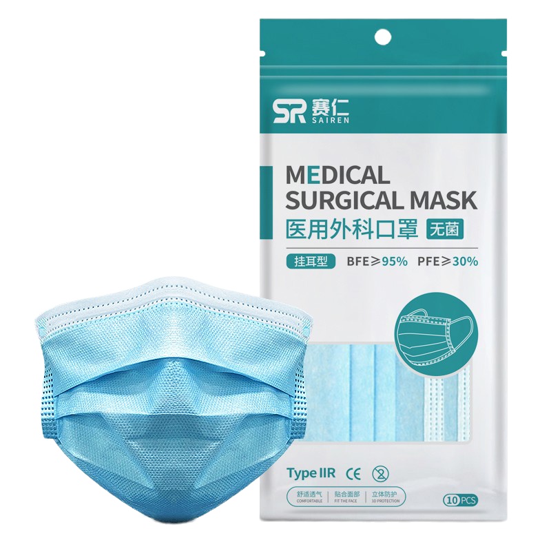 赛仁 无菌型 独立包装 10片装/袋(5袋装)