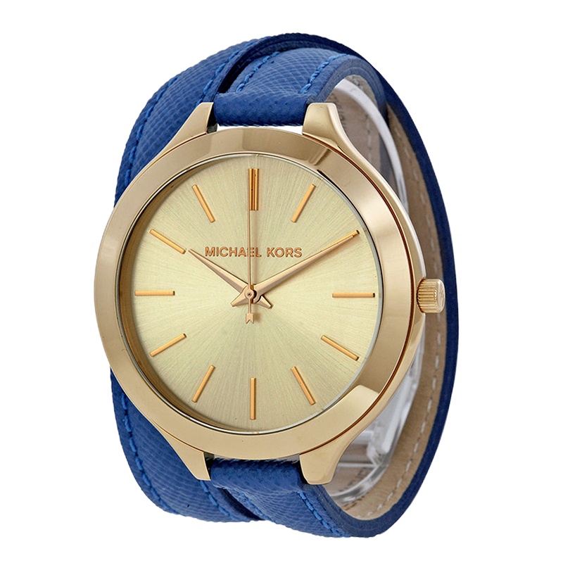 Michael Kors 迈克高仕 金盘皮带女士石英表 MK2286