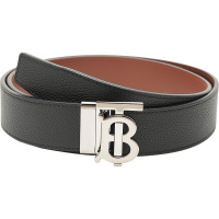 BURBERRY 博柏利 男款 皮质板扣式双面皮带腰带 80304741