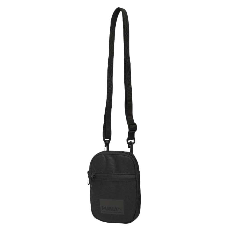 彪马(Puma)Street Portable男女黑色休闲小肩包077013 01