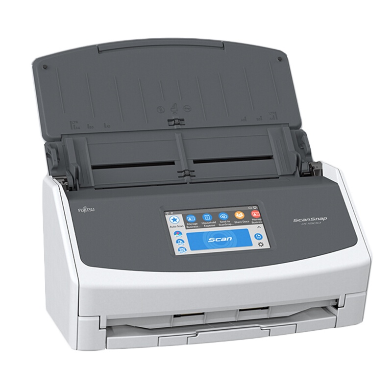 富士通FUJITSU ix1500 扫描仪 A4高速高清彩色双面自动馈纸WIFI无线传输 白色单位(件)