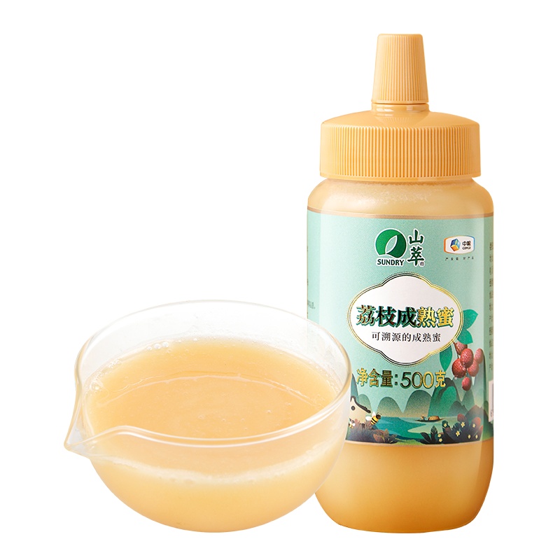中粮山萃蜂蜜荔枝成熟蜜500g