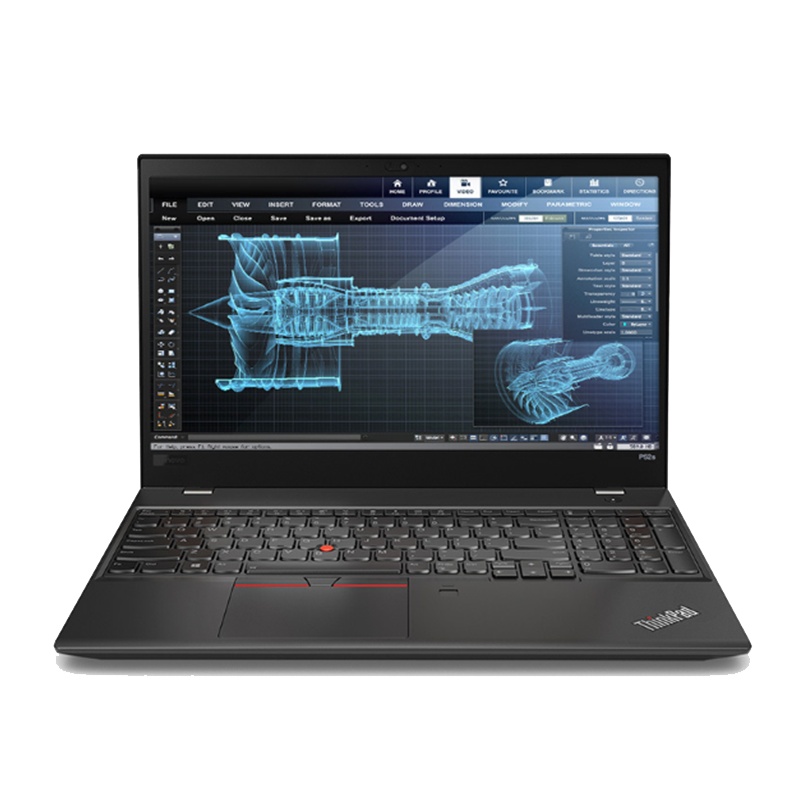 联想ThinkPad P52s 15.6英寸轻薄创意设计师款图形工作站笔记本电脑(i5-8350U 8GB 256GB 2GB独显 )背光屏