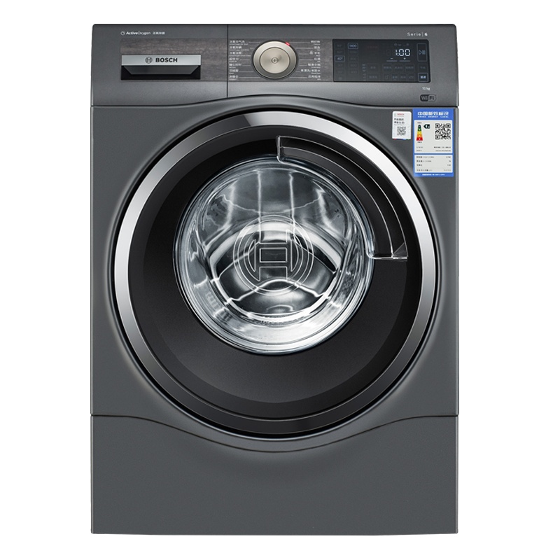 博世 10公斤 6系活氧洗衣机 99.99%活氧除菌 五维净洁新次元 WGC354B1HW