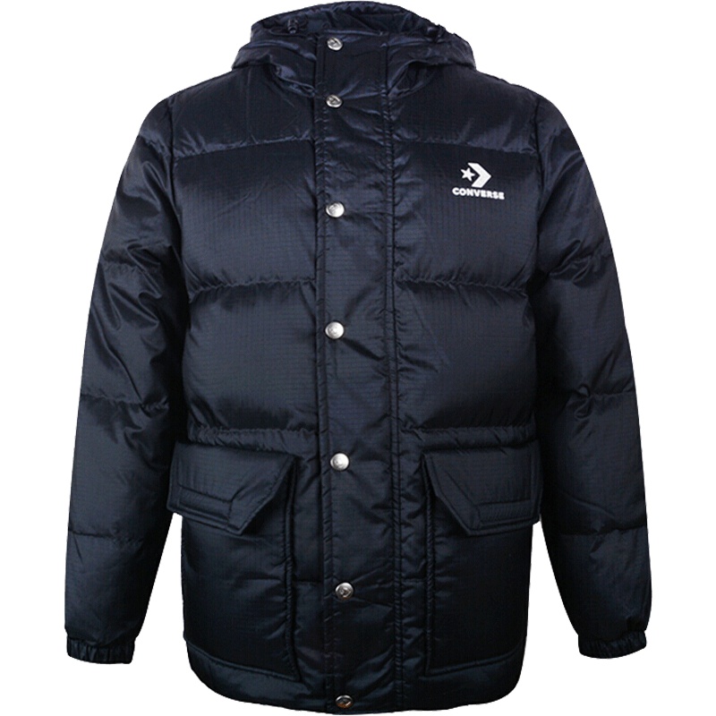 匡威（CONVERSE）男款时尚保暖防风羽绒服外套10006880