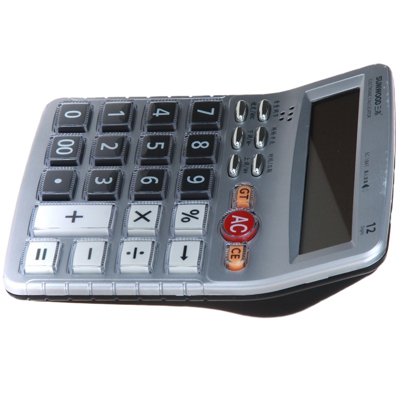 SUNWOOD三木EC-1841语音型计算器 bd
