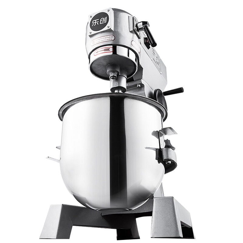 乐创 B20 商用和面机厨师机揉面机搅拌机打蛋器20升