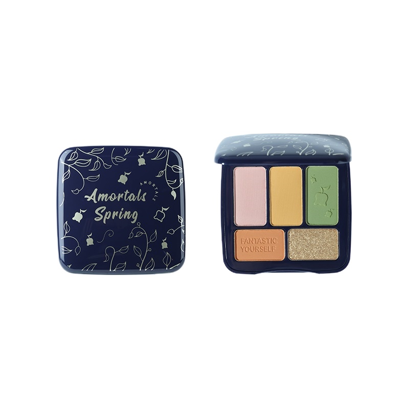 尔木萄五色眼影盘新款红棕大地色珠光哑光清新小众超火官方正品