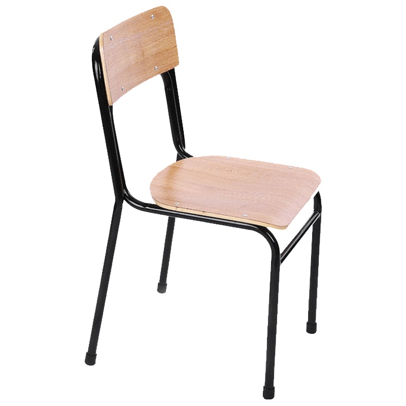 LYHGJJ-榉木加高靠背钢管靠背椅 坚固耐用椅子