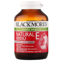 澳佳宝Blackmores 维生素E胶囊 100粒 1000IU 100粒/瓶 补充维生素E 澳洲进口