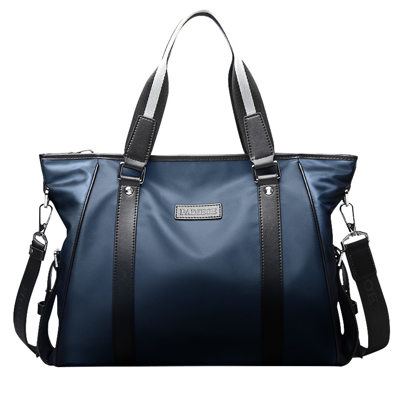 【顺丰配送】帕迪欧休闲单肩包男斜挎包包韩版男士手提包帆布包男包大容量潮包NB150916-1